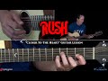 Rush - Closer To The Heart Guitar Lesson