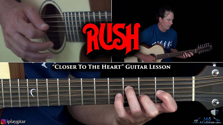 Closer to the Heart Guitar version - Guitar performance video thumbnail