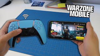 How to CONNECT PS5 CONTROLLER TO iPhone (EASY METHOD) (Warzone Mobile)