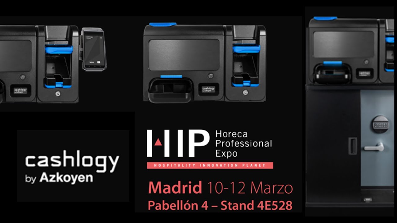 Cashlogy by Azkoyen en HIP 2025 - Horeca Professional Expo