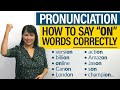 English Pronunciation: 1 Small Change, 100s of Corrections!