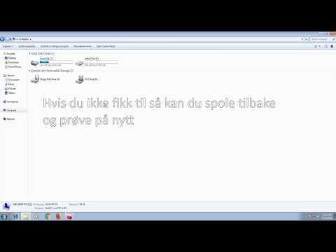 Hvordan å partisjonere en disk på windows7/10