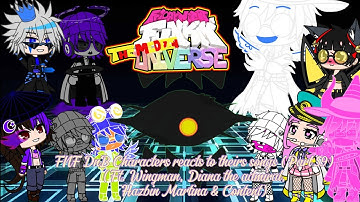 FNF DnB Characters reacts to theirs songs (Part 59) (Ft. @HazbinMartina + 3 more guests)