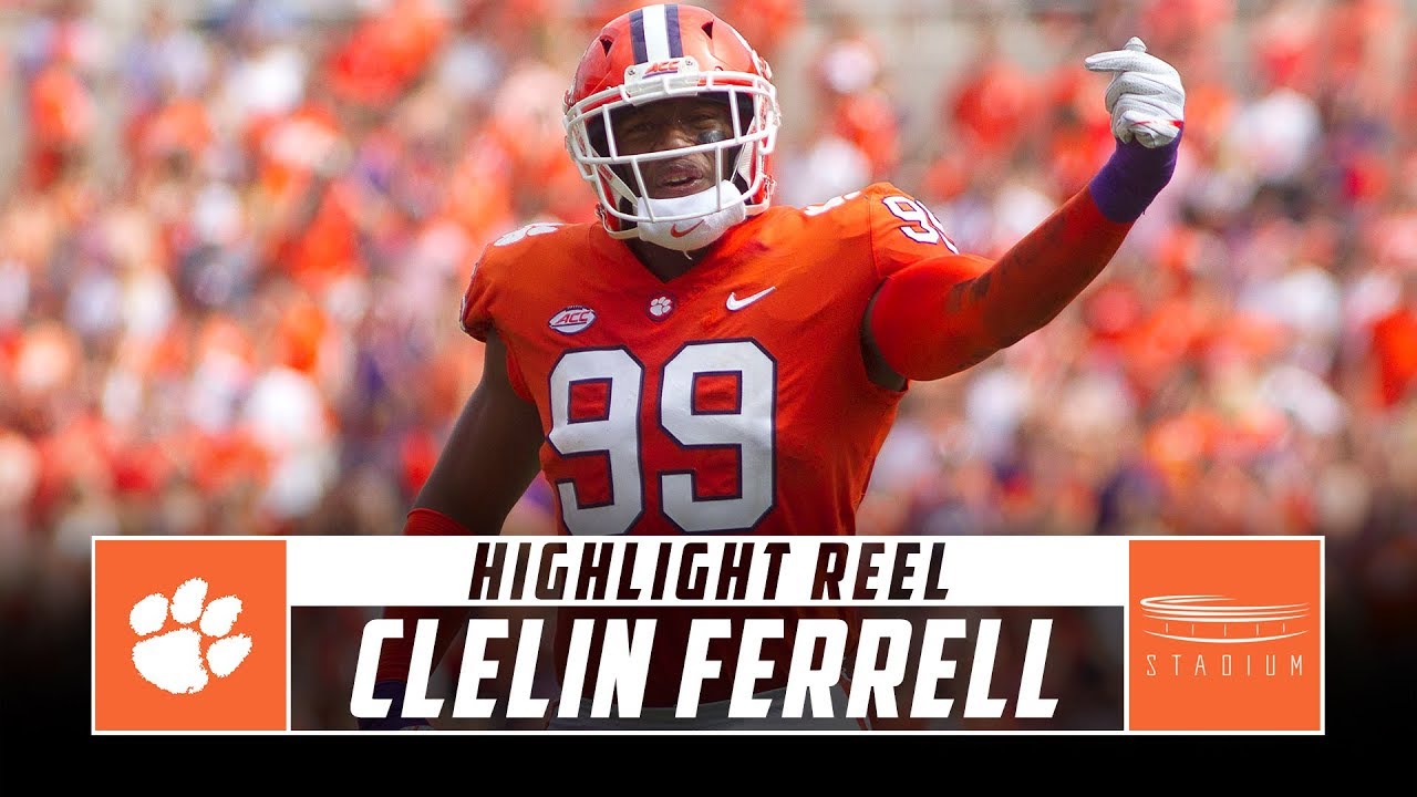 Clelin Ferrell Clemson Football Highlights 2018 Season Stadium