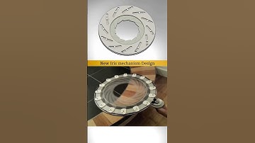 New Iris Mechanism #mechanical #3ddesign #engineering #mechanism #machine #solidworks #cad
