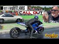 FIRST EVER Street Outlaw MOTORCYCLE Call Out! DEATH TRAP MUSTANG vs. NITROUS GSXR 1000 CASH DAY!