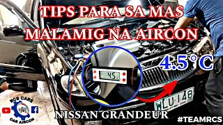 DAHILAN NG HIGH PRESSURE AT PAG KA-SIRA NG COMPRESSOR | NISSAN GRANDEUR