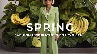 Spring Fashion Lookbook 2024 | Wearable Business Casual Outfits, Sewing Inspiration, Design Drawings