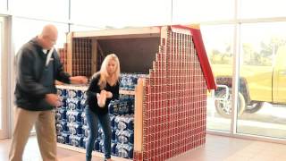 Bob Moore Buick GMC Canned Food Sculpture Timelapse: Dog House