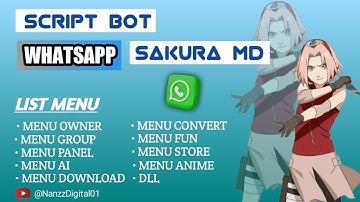 SCRIPT BOT WHATSAPP MD, COCOK UNTUK JAGA GRUP, DAN LAIN-LAIN. FREE 100% NO ENC!! 