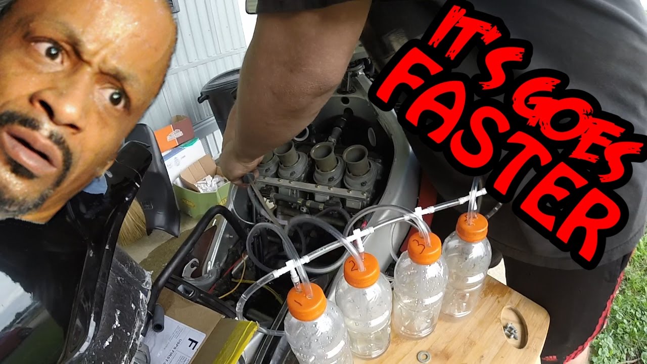 This is How WE Sync Carbs, YZF600r Fix YouTube