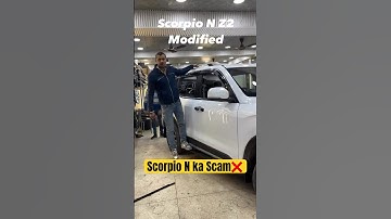 Scorpio N Z2 Modified #scorpionmodified #scorpioclassic #shorts #shortsvideo #viralshort
