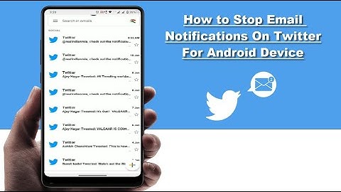 How to Turn Off Twitter Notifications on Gmail on Android Device
