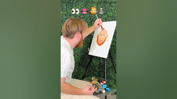 I Tried Painting a Self-Portrait…