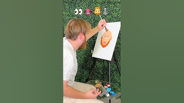 I Tried Painting a Self-Portrait…