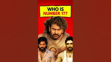 Prabhas vs Yash vs Allu Arjun #shorts