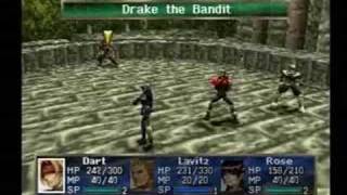 Legend Of Dragoon - Boss - Drake The Bandit