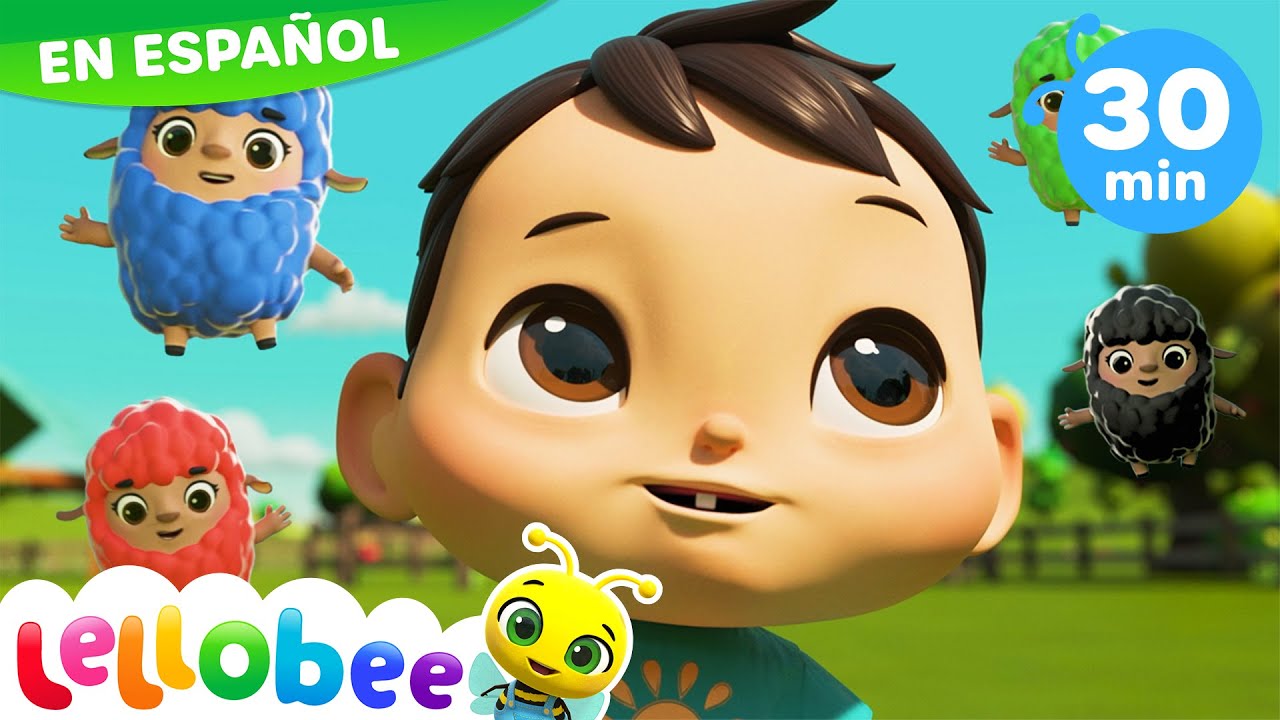 ⁣Bee Bee Oveja Negra - Canciones para Niños | Dibujos Infantiles | Lellobee Latino