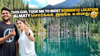 My Kazak GIRL FRIEND ❤ took me to most Romantic place in Almaty  Kandy lake | Kazakhstan ep 5