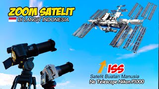 ZOOM SATELIT ISS (International Space Station) | Nikon P1000 Camera No Telescope