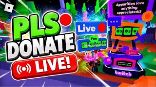 PLS DONATE live stream donating to viewers 💸