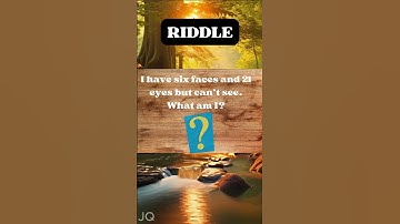 Mind-Boggling Riddle: What Has 21 Eyes and 6 Faces But Can
