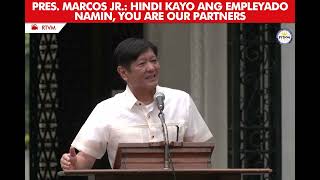 Talumpati ni Pres. Marcos Jr. sa flag-raising ceremony sa Malacañang