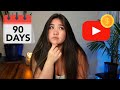 Can i get monetized on youtube in 90 days  day 1