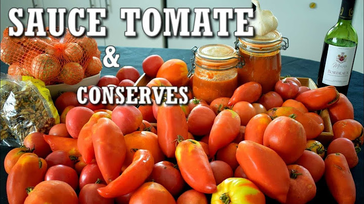 Sauce tomate à la provençale | Faire ses conserves maison