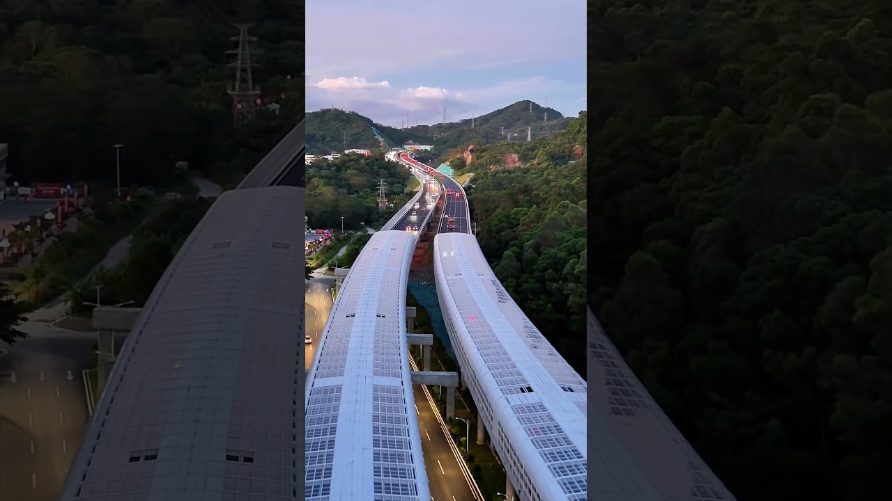 This is what Chinese infrastructure looks like in 2024—significantly better than in India! 🌟🏙️