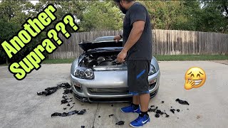 I Was Not Expecting This To Happen To My Supra! ITS RUINED!