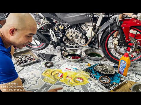 Video Báo Giá làm nồi xe Winner 150 Nồi Zin Giá Bao Nhiêu - youtube
