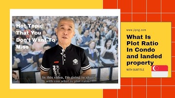 What is plot ratio and how it is different between a condominium and a landed property