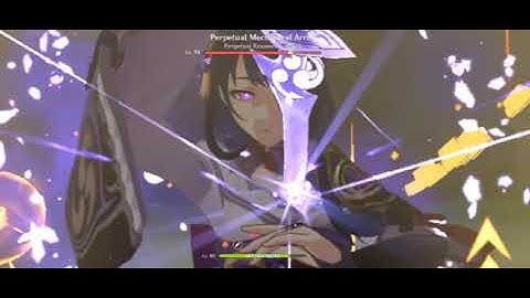 Raiden Shogun Showcase (vs. Perpetual Mechanical Array)