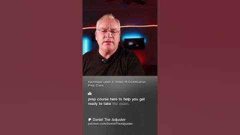 Xactimate Level 2-FINAL Video 15-Training Course Preview, Daniel the Adjuster #shorts