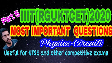 IIIT(RGUKTCET)2020 MOST IMPORTANT PHYSICS EXPECTED QUESTIONS, USEFUL FOR ALL COMPETITIVE EXAMS.
