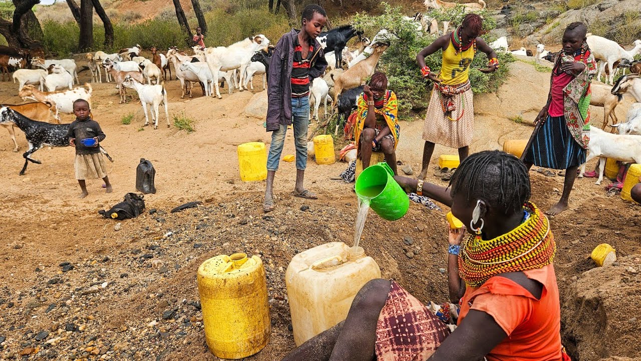 African Village Mum’s morning routine 