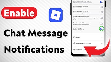 How to Enable Chat Message Notifications on Roblox Mobile (Updated)