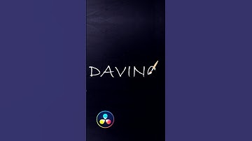 Как создать эффект рукописного текста в DaVinci Resolve всего за минуту!