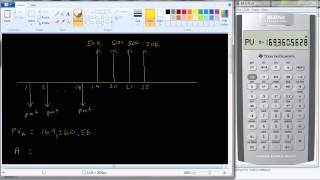Solving for Two Annuities Part 3