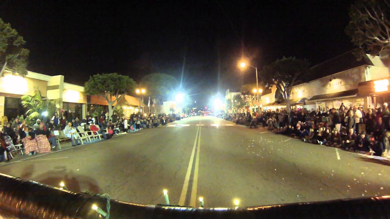 Seal Beach Christmas Parade 2013 GOPRO YouTube