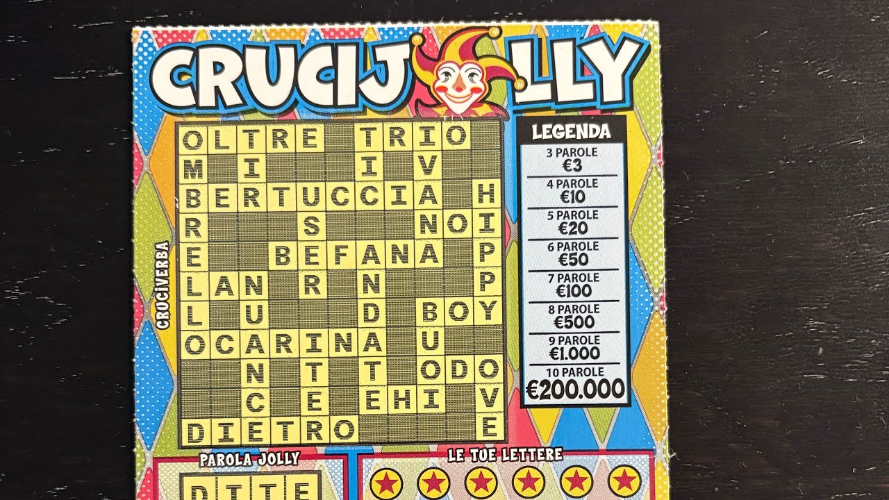 #grattaevinci🍀RICOMINCIAMO CON I CRUCIJOLLY🍀 QUESTA VOLTA SAREMO FORTUNATI?