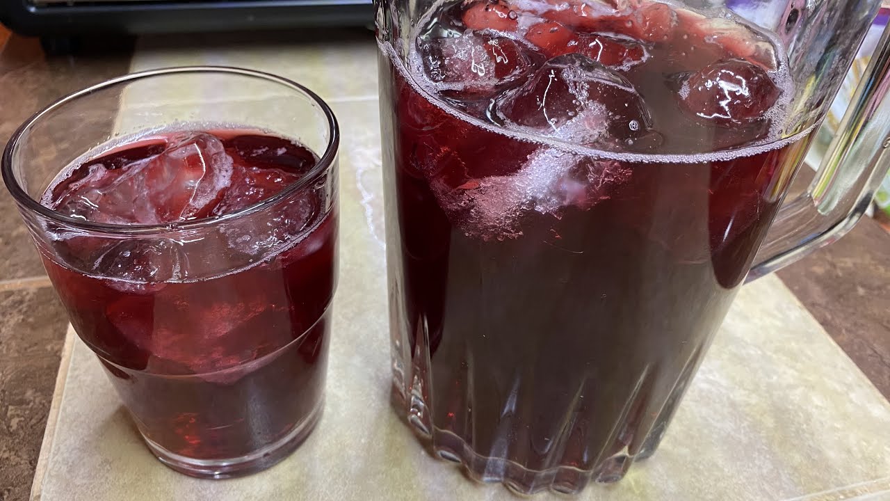 AGUA DE JAMAICA AYUDA A BAJAR DE PESO( AL TOMARLA SIN AZUCAR) 🌸 COCINANDO CON ERIKA 🌸