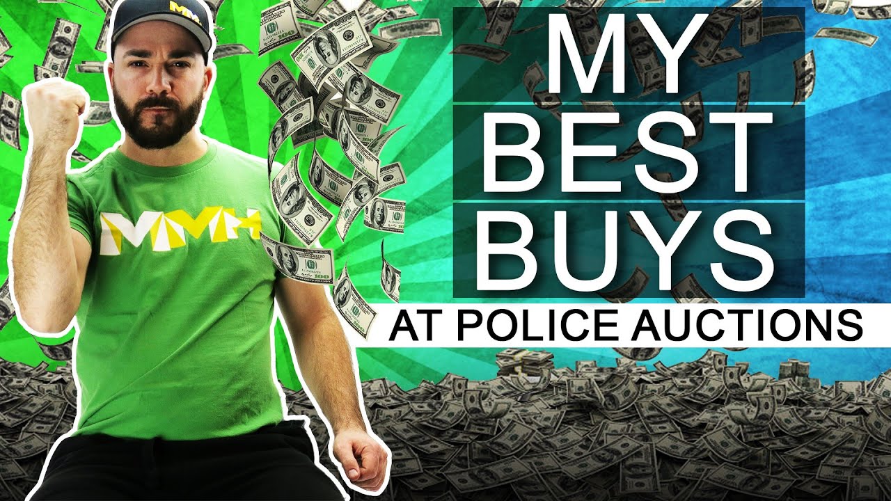My Best Buys at POLICE AUCTIONS YouTube