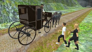 Horse Cart Taxi Simulator Game Gameplay  screenshot 3