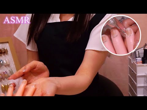 【ASMR】ネイルサロンロールプレイ💅放置した爪をお手入れしましょう✨