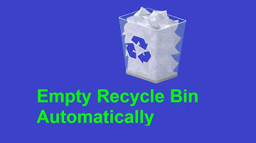 How to Empty Recycle Bin Automatically