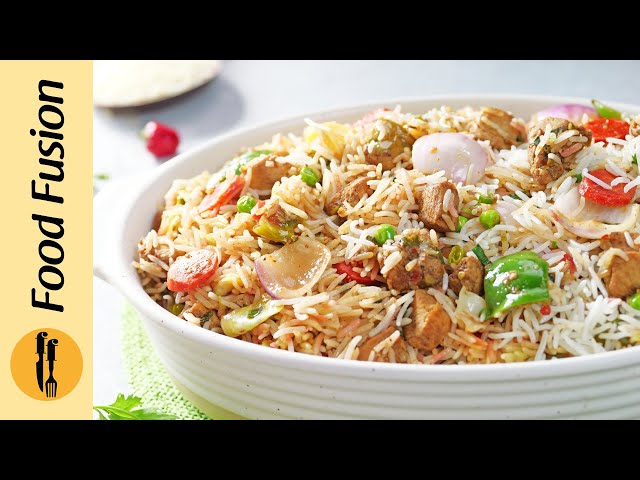 Chinese BBQ Biryani Eid Special Recipe by Food Fusion class=
