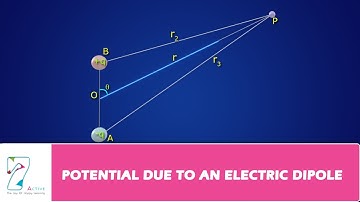 POTENTIAL DUE TO AN ELECTRIC DIPOLE
