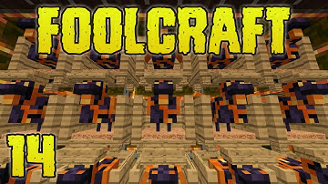 FoolCraft Modded Minecraft 14 Lava Chicken Power!